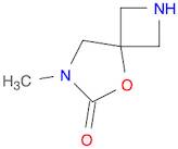 5-Oxa-2,7-diazaspiro[3.4]octan-6-one, 7-methyl-