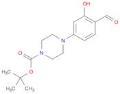 1-Piperazinecarboxylic acid, 4-(4-formyl-3-hydroxyphenyl)-, 1,1-dimethylethyl ester