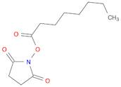 Octanoic acid, 2,5-dioxo-1-pyrrolidinyl ester