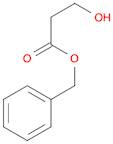 Propanoic acid, 3-hydroxy-, phenylmethyl ester