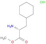 Cyclohexanepropanoic acid, α-amino-, methyl ester, hydrochloride (1:1), (αR)-