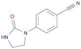 Benzonitrile, 4-(2-oxo-1-imidazolidinyl)-