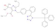 Ethyl 4-(1-hydroxy-1-methylethyl)-2-propyl-1-[4-[2-(trityltetrazol-5-yl)phenyl]phenyl]methylimidazole-5-carboxylate