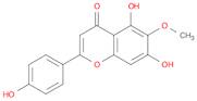 4H-1-Benzopyran-4-one, 5,7-dihydroxy-2-(4-hydroxyphenyl)-6-methoxy-