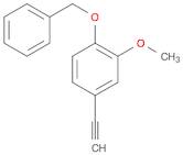 Benzene, 4-ethynyl-2-methoxy-1-(phenylmethoxy)-