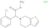 Thieno[2,3-c]pyridine-6(5H)-acetic acid, α-(2-chlorophenyl)-4,7-dihydro-, methyl ester, hydrochloride (1:1)