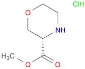 3-Morpholinecarboxylic acid, methyl ester, hydrochloride (1:1), (3S)-
