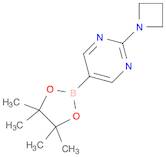 Pyrimidine, 2-(1-azetidinyl)-5-(4,4,5,5-tetramethyl-1,3,2-dioxaborolan-2-yl)-