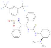 Benzenesulfonamide, N-[(1S,2S)-2-[[[[(1R,2R)-2-(dimethylamino)cyclohexyl]amino]thioxomethyl]amino]-1,2-diphenylethyl]-3,5-bis(trifluoromethyl)-