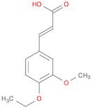2-Propenoic acid, 3-(4-ethoxy-3-methoxyphenyl)-, (2E)-