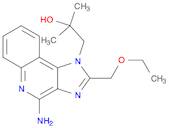 1H-Imidazo[4,5-c]quinoline-1-ethanol, 4-amino-2-(ethoxymethyl)-α,α-dimethyl-