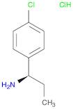 Benzenemethanamine, 4-chloro-α-ethyl-, hydrochloride (1:1), (αR)-