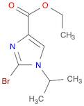 1H-Imidazole-4-carboxylic acid, 2-bromo-1-(1-methylethyl)-, ethyl ester