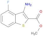 Benzo[b]thiophene-2-carboxylic acid, 3-amino-4-fluoro-, methyl ester