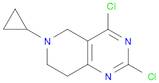Pyrido[4,3-d]pyrimidine, 2,4-dichloro-6-cyclopropyl-5,6,7,8-tetrahydro-