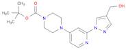 1-Piperazinecarboxylic acid, 4-[2-[4-(hydroxymethyl)-1H-pyrazol-1-yl]-4-pyridinyl]-, 1,1-dimethylethyl ester