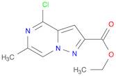 Pyrazolo[1,5-a]pyrazine-2-carboxylic acid, 4-chloro-6-methyl-, ethyl ester