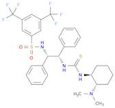 Benzenesulfonamide, N-[(1S,2S)-2-[[[[(1S,2S)-2-(dimethylamino)cyclohexyl]amino]thioxomethyl]amino]-1,2-diphenylethyl]-3,5-bis(trifluoromethyl)-