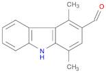 9H-Carbazole-3-carboxaldehyde, 1,4-dimethyl-