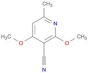 3-Pyridinecarbonitrile, 2,4-dimethoxy-6-methyl-