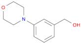Benzenemethanol, 3-(4-morpholinyl)-