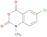 2H-3,1-Benzoxazine-2,4(1H)-dione, 6-chloro-1-methyl-