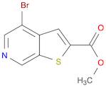Thieno[2,3-c]pyridine-2-carboxylic acid, 4-bromo-, methyl ester