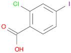 Benzoic acid, 2-chloro-4-iodo-