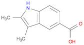1H-Indole-5-carboxylic acid, 2,3-dimethyl-