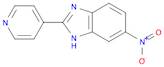1H-Benzimidazole, 6-nitro-2-(4-pyridinyl)-