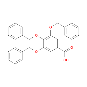 Benzoic acid, 3,4,5-tris(phenylmethoxy)-