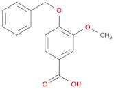Benzoic acid, 3-methoxy-4-(phenylmethoxy)-