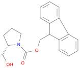 1-Pyrrolidinecarboxylic acid, 2-(hydroxymethyl)-, 9H-fluoren-9-ylmethyl ester, (2S)-