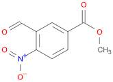 Benzoic acid, 3-formyl-4-nitro-, methyl ester
