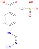 Benzoic acid, 4-[(aminoiminomethyl)amino]-, methanesulfonate (1:1)