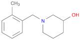 3-Piperidinol, 1-[(2-methylphenyl)methyl]-