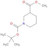1,3-Piperidinedicarboxylic acid, 1-(1,1-dimethylethyl) 3-methyl ester