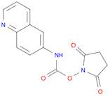 Carbamic acid, N-6-quinolinyl-, 2,5-dioxo-1-pyrrolidinyl ester