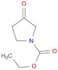 1-Pyrrolidinecarboxylic acid, 3-oxo-, ethyl ester