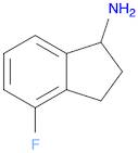 1H-Inden-1-amine, 4-fluoro-2,3-dihydro-