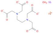 Ferrate(1-), [[N,N'-1,2-ethanediylbis[N-[(carboxy-κO)methyl]glycinato-κN,κO]](4-)]-, sodium, hydrate, (OC-6-21)- (9CI)