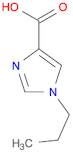 1H-Imidazole-4-carboxylic acid, 1-propyl-
