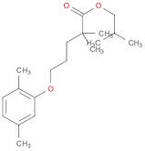 Pentanoic acid, 5-(2,5-dimethylphenoxy)-2,2-dimethyl-, 2-methylpropyl ester