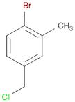 Benzene, 1-bromo-4-(chloromethyl)-2-methyl-