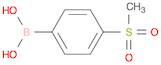 Boronic acid, B-[4-(methylsulfonyl)phenyl]-