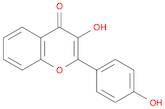 4H-1-Benzopyran-4-one, 3-hydroxy-2-(4-hydroxyphenyl)-