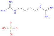 Guanidine, N,N'''-1,4-butanediylbis-, sulfate (1:1)