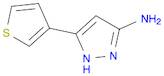 1H-Pyrazol-3-amine, 5-(3-thienyl)-