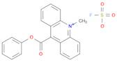 Acridinium, 10-methyl-9-(phenoxycarbonyl)-, fluorosulfate (1:1)