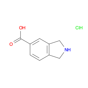 1H-Isoindole-5-carboxylic acid, 2,3-dihydro-, hydrochloride (1:1)